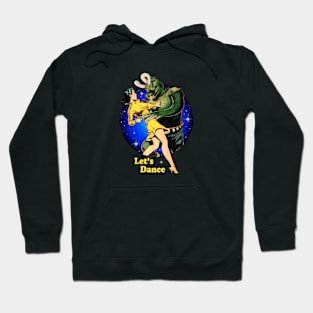 Vintage Alien Monster Dance Hoodie